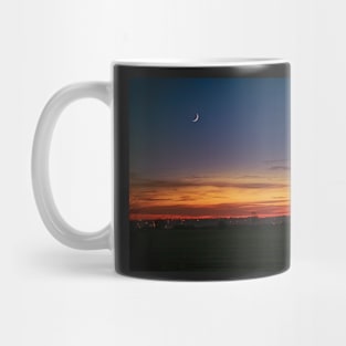 New Moon at Sunset Mug